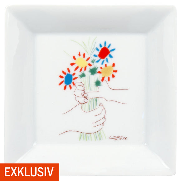 EXCLUSIVE / Tray / Vide Poche / Picasso / 13 x 13 x 2.5 cm