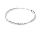 Bracelet / STARDUST / silver / 6 cm / Joidart