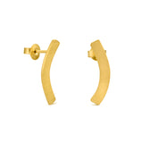 Earrings / ALEXANDER / 24K gold plated / 2.3 cm / Joidart