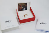 Ring / Miró / "Femme" / 24K vergoldet / Joidart
