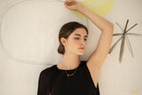 Kette / Miró / "Femme" / 24K vergoldet / 42 cm / Joidart