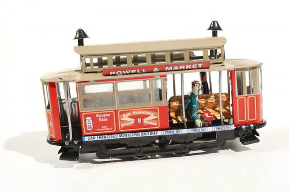Tin Toy / Tram Powell & Market / 19 cm