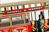 Blechspielzeug / Straßenbahn Powell & Market / 19 cm