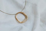 Chain / CURVES / 24K gold plated / 3.5 x 3.2 cm / Joidart