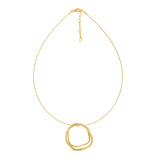 Chain / CURVES / 24K gold plated / 3.5 x 3.2 cm / Joidart