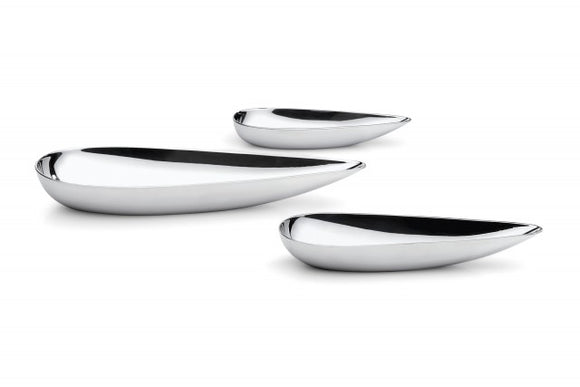 Bowls / BLOB / set of 3 / stainless steel