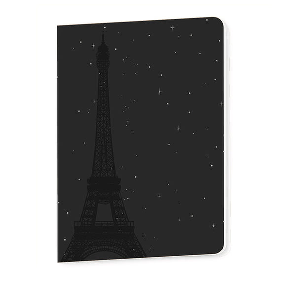 Carnet / Paris / Tour Eiffel - Nuit étoilée / 15 x 21 cm