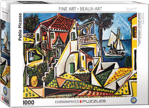 Jigsaw Puzzle / Picasso / Mediterranean Landscape / 1000 pieces 