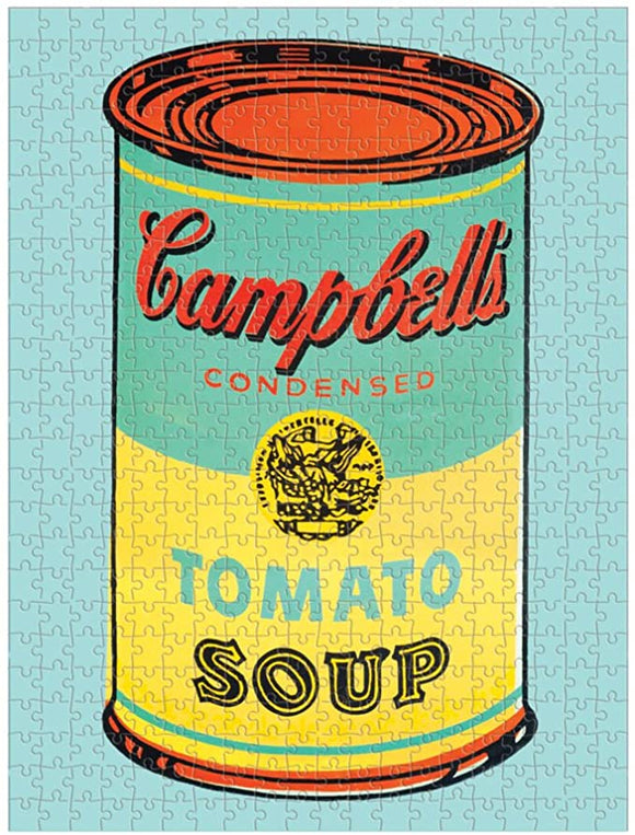 Puzzle / double-sided / Campbell's Soup Can / Andy Warhol / 500 pieces 