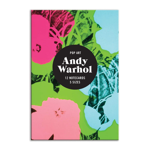 Cartes Doubles / Lot de 12 / Andy Warhol 