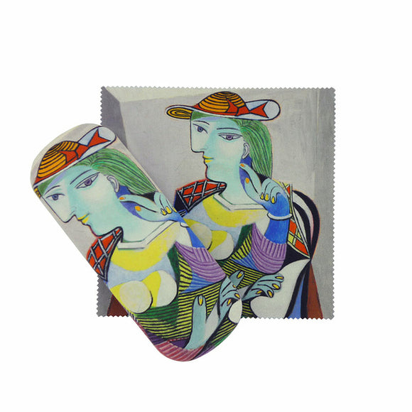Glasses case with microfiber cloth / Picasso / Portrait de Marie-Therese