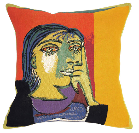 Housse de coussin / Picasso / Portrait de Dora Maar (1937) / 45 x 45 cm