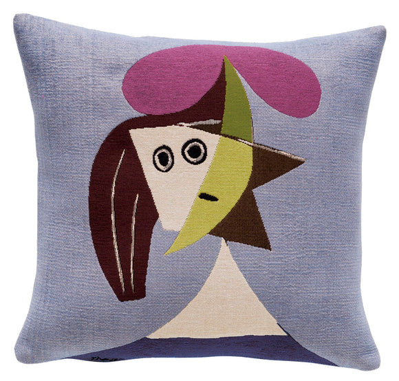 Cushion cover / Picasso / Femme au chapeau (1935) / 45 x 45 cm