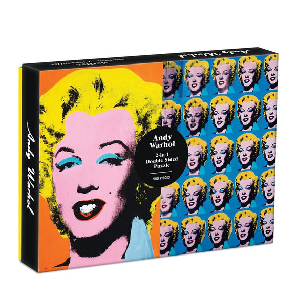 Puzzle / Doppelseitig / Marilyn Monroe / Andy Warhol /  500 Teile