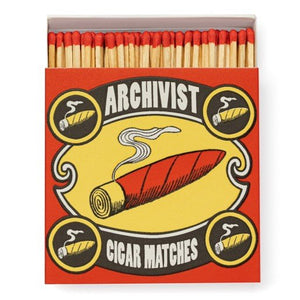 Streichhölzer / quadratisch / Cigar Matches / 11 x 11 cm