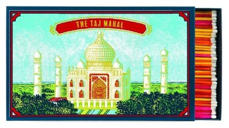 Allumettes / énormes / Taj Mahal / 30 x 19 cm