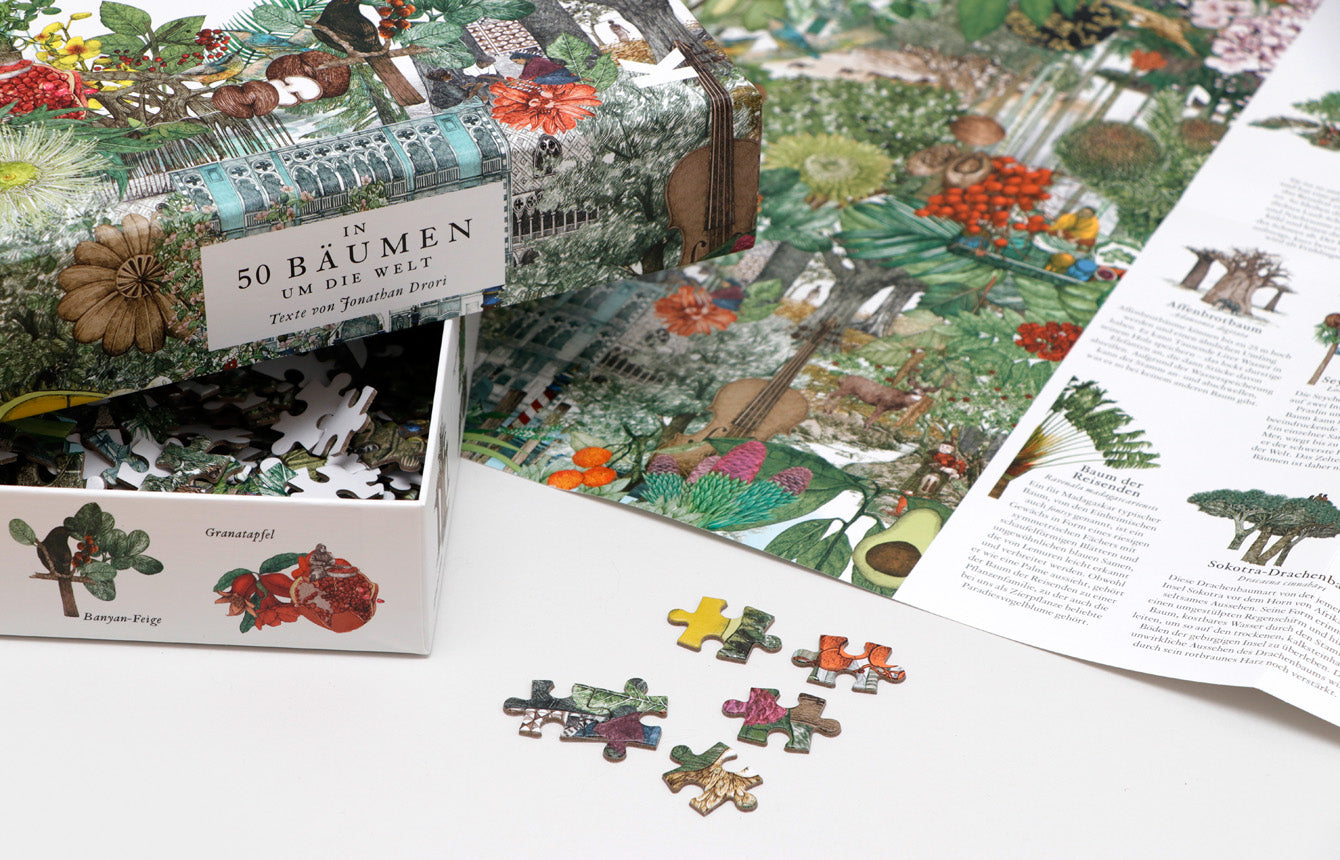 Jigsaw Puzzle / Around the World in 50 Trees / 1000 Pieces – Shop im  Picasso-Museum