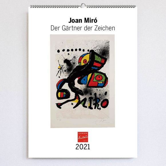 Calendrier du Musée 2021 / Joan Miró / Le jardinier des signes