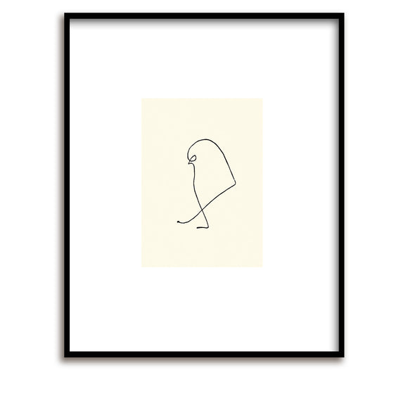 Siebdruck / Picasso / Le Moineau, 1907 / Vogel / 60 x 50  cm