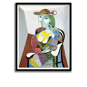 Poster / Picasso / Portrait de Marie-Thérèse / 50 x 70 cm