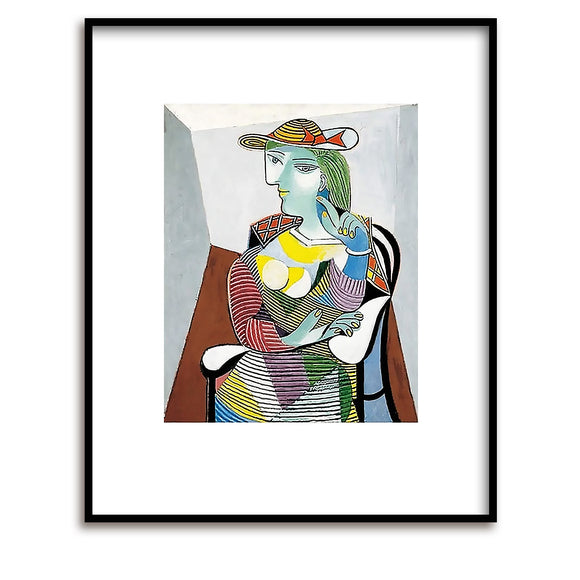 Poster / Picasso / Portrait de Marie-Thérèse / 24 x 30 cm