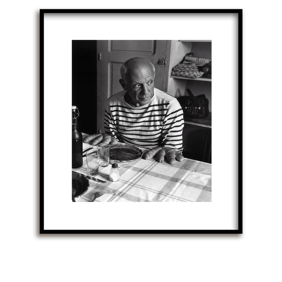 Plakat / Foto Robert Doisneau / Les Pains de Picasso / Fingerbrote / 50 x 60 cm