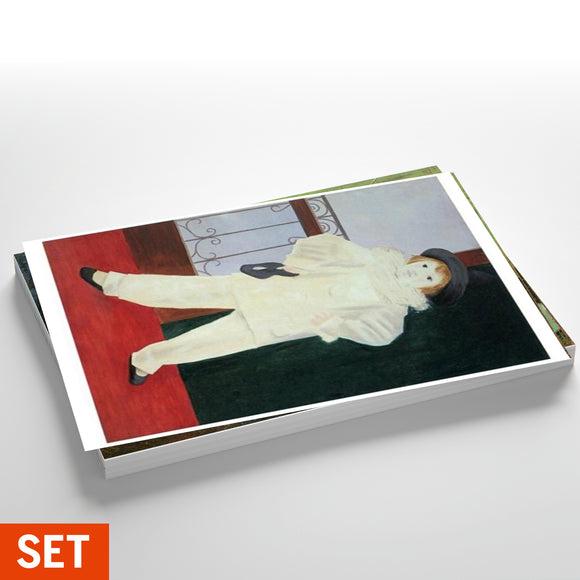 Doppelkartenbox 6er Set / Picasso / 12 x 17,5 cm