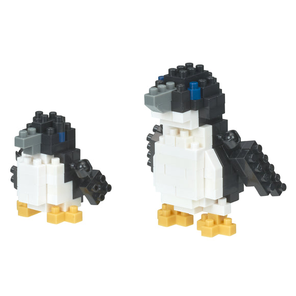 NANOBLOCK / 2 pingouins / mini / 140 pièces / niveau 2