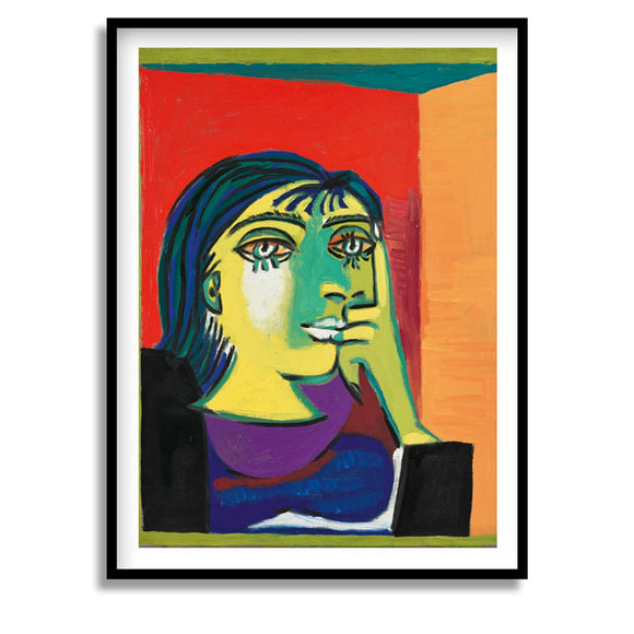 Affiche / Picasso / Portrait de Dora Maar, 1937 / 50 x 70 cm