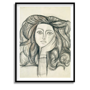 Plakat / Picasso / Portrait de Francoise, 1946 / 50 x 70 cm