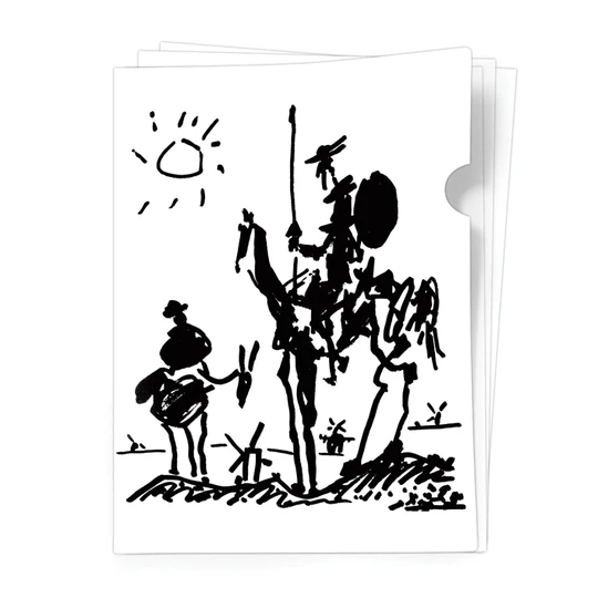 Document case / Picasso / Don Quixote