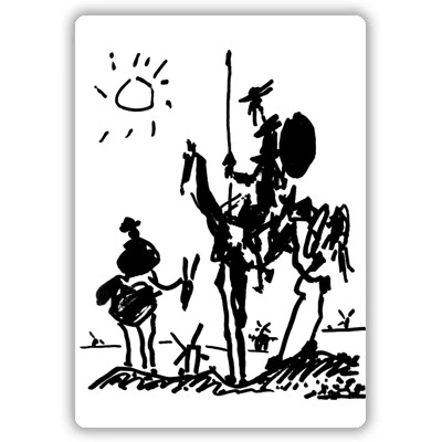 Tapis de souris / Picasso / Don Quichotte