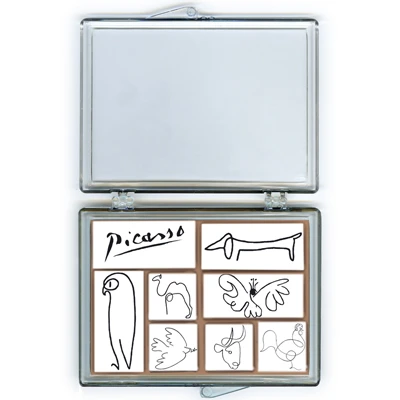 Mini Magnet Set / Picasso / Tiere