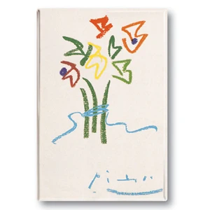 Aimant / Picasso / Fleurs / 54 x 79 mm