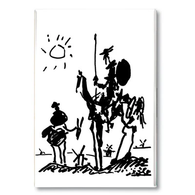 Aimant / Picasso / Don Quichotte / 54 x 79 mm