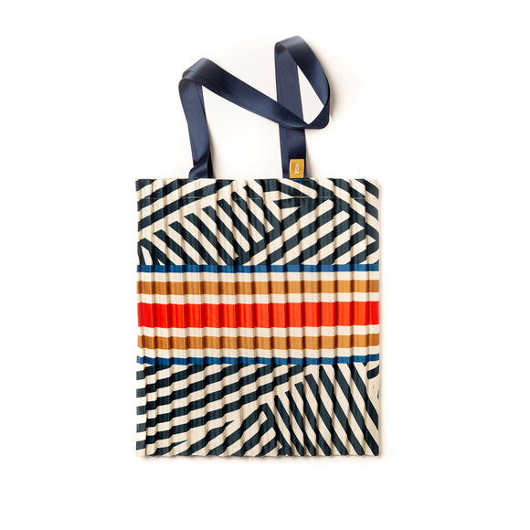 Pleated bag / shopping bag / Capalbio 