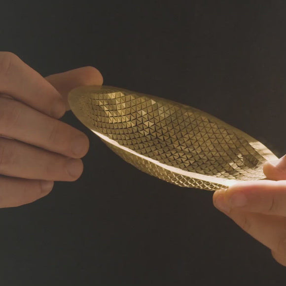 Bowl / Push Solo / brass / 15 cm