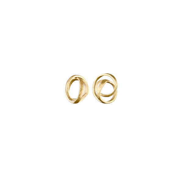 Earrings / EMBOLIC / 24K gold plated / Joidart