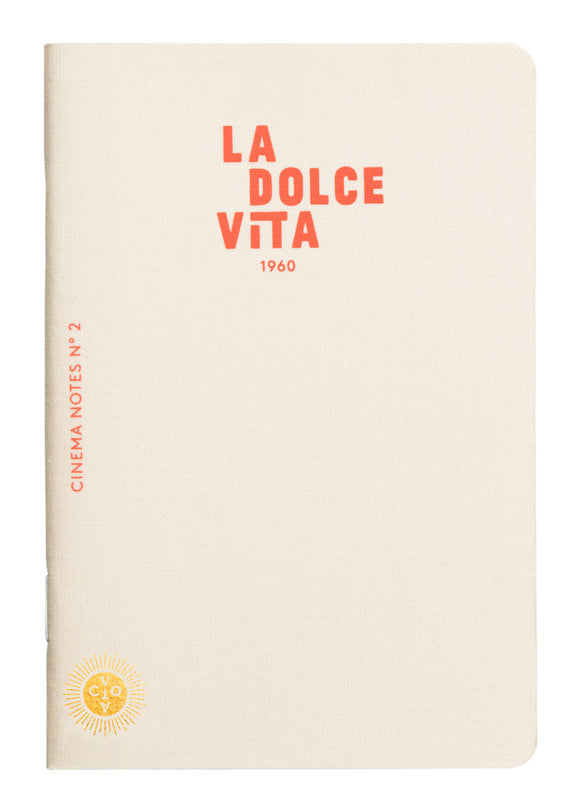 Notebook / Cinema Notes / 9 x 13.4 cm