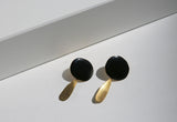 Ohrringe / Miró / Parler Seul /  24K vergoldet / 4,5 x 2,2 cm / Joidart