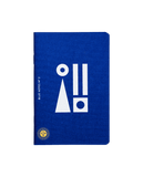 Notebook / Blue Notes / set of 3 / 9 x 13.4 cm