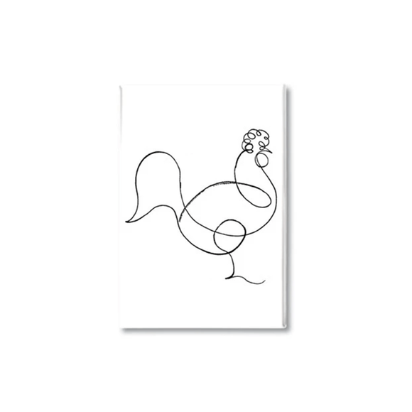 Magnet / Picasso / Rooster / 54 x 79 mm