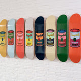 Skateboard / 8er Set / Campbell's Soup Can / Andy Warhol