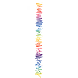Mobile / spectral / mini / colorful / 60 cm 