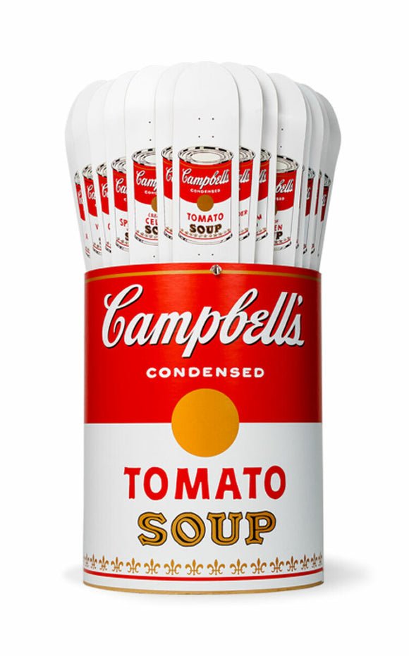 Planche à roulettes / Lot de 32 / Campbell's Soup Can / Andy Warhol 