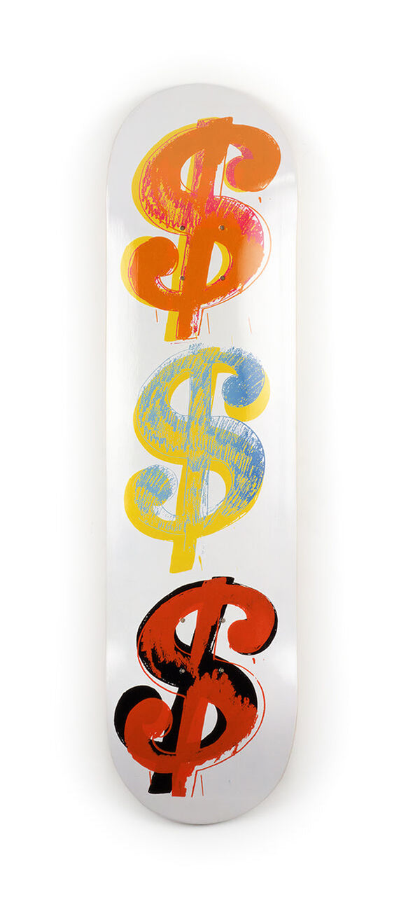 Planche à Roulettes / Signe Dollar / Andy Warhol 